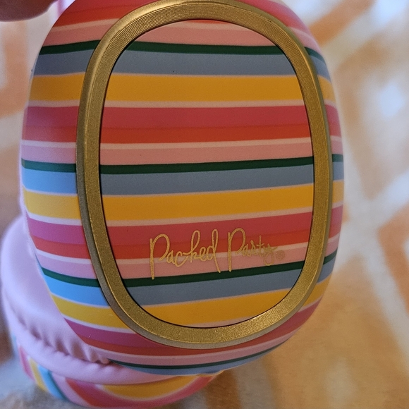 Colorful Striped Headphones - Pink - Picture 3 of 4